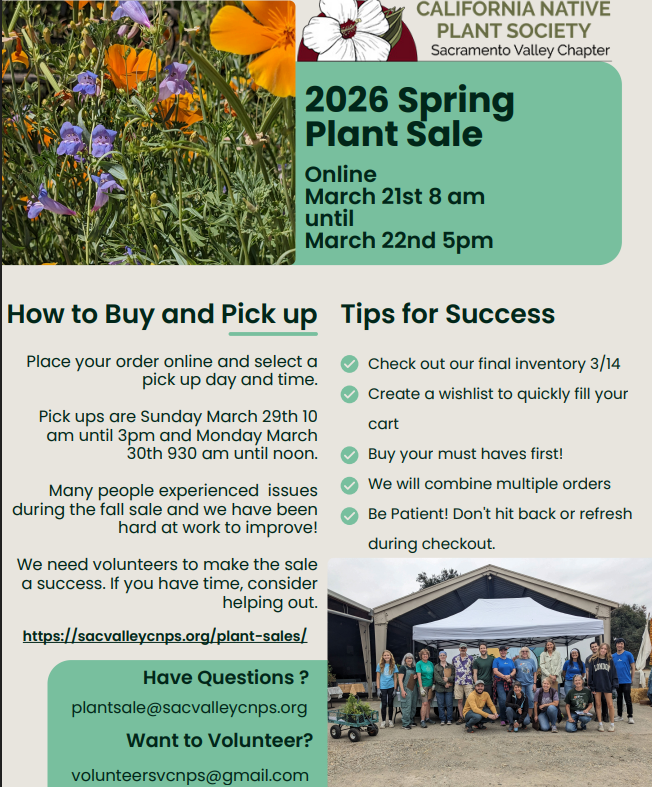 Spring Plant Sale 2026